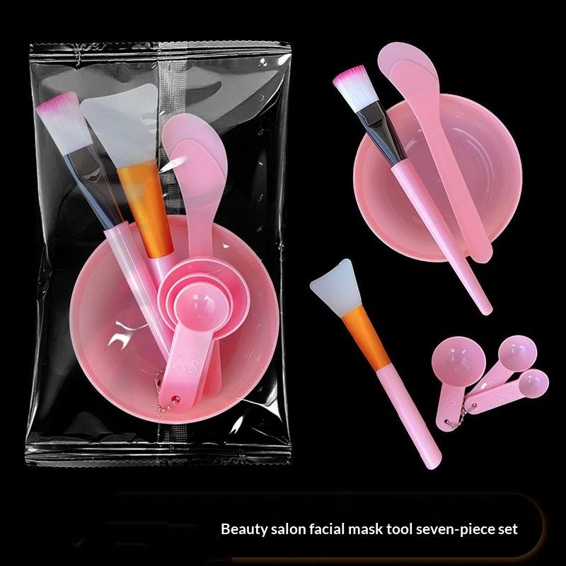 Silicone Spatula Set - Kit 7 Pezzi per Miscelare Maschere