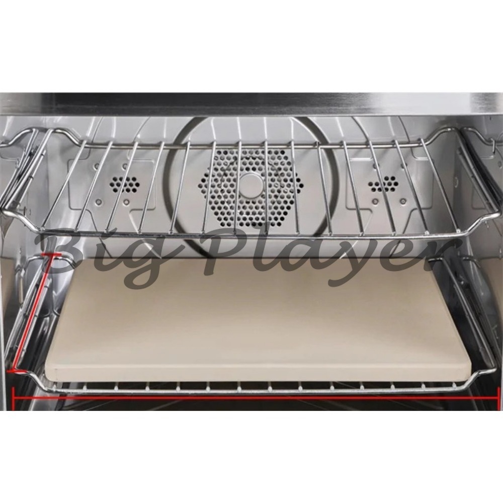Pizza Stone Baking - Pietra per pizza cordierite per uso