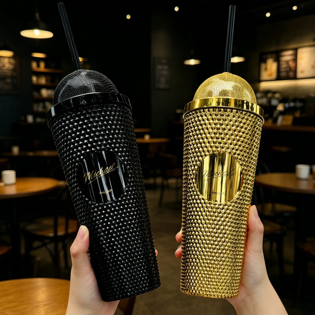 Bicchiere con strass Hot Micha - Kitchen Gadgets Aliexpress recensione e prezzo