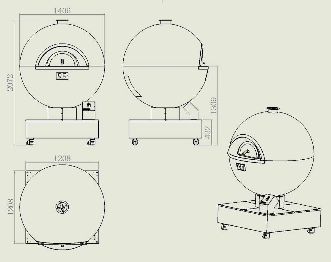 Forno per pizza a forma di pie - Pizza Stone Baking recensione e prezzo