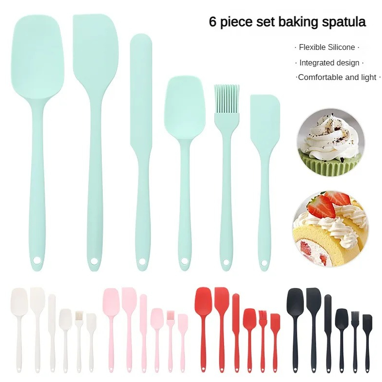 Set di 6 graziosi utensili da  - Silicone Spatula Set recensione e prezzo