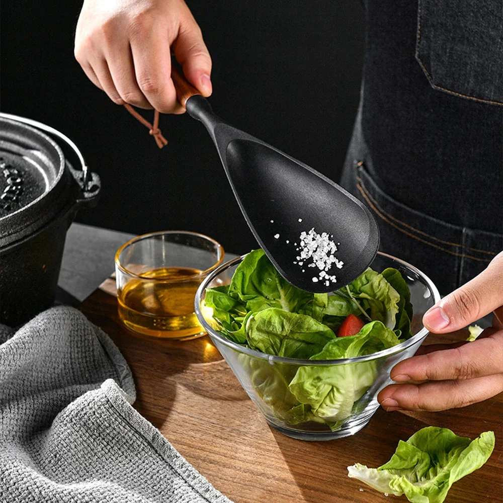 7 pezzi di silicone nero manic - Silicone Spatula Set recensione e prezzo